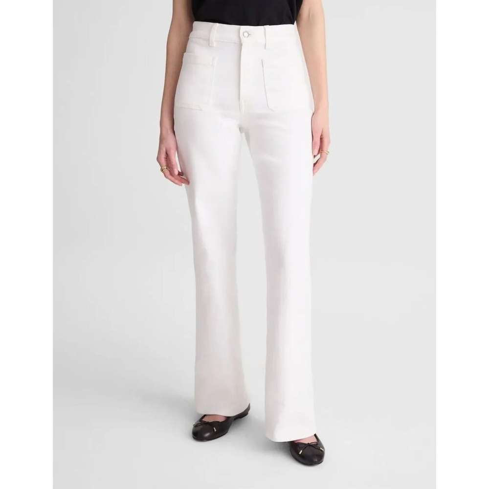 NWT Madewell The Short Emmy Wide-Leg Jean - Size 32 Short - MSRP $148